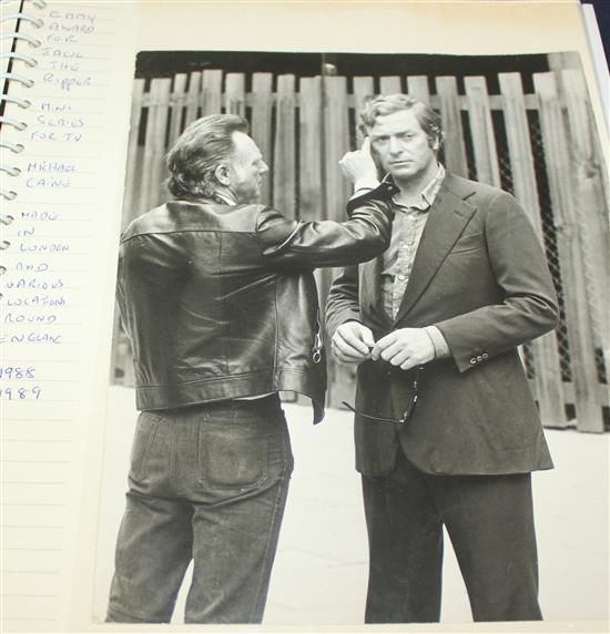 An autograph album compiled by a stage and film hairdresser,